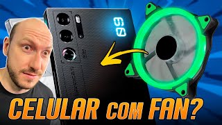 Fan DENTRO de um celular? REDMAGIC 9 PRO