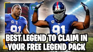 Best Card to Choose From Your Free Legend Pack in Madden 24 Ultimate Team