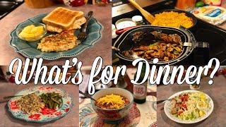 What’s for Dinner| Easy & Budget Friendly Family Meal Ideas| January 2020