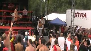 Sabu makes his wasy to the JCW Ring