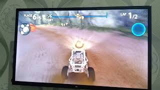 asyiknya maen Beach buggy racing tv Android