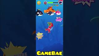 Ocean Fish Evolution #game #foryou #shorts #gaming #fyp #viral #gameplay #tiktok #reels #funny #new