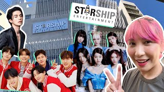 HOW TO GO TO STARSHIP ENTERTAINMENT NEW BUILDING IVE, MONSTA X, CRAVITY, WJSN