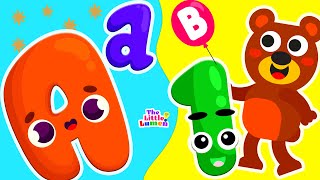 ABC and 123 Learning Videos  Best Educational Videos For Kindergarten  A to Z Learning Video