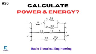 Calculate Power and Energy | Problem 1.26 | Problem 1.27 | Rough Book