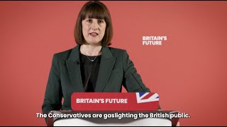 The Conservatives are gaslighting the nation.