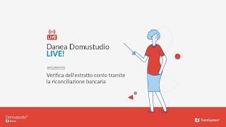 Verifica dell'estratto conto tramite la riconciliazione bancaria - Danea Domustudio LIVE!