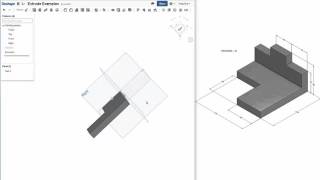 ENGR 6 - Onshape Extrude Feature - Example 1