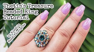 Thetis's Treasure Beaded Ring Tutorial