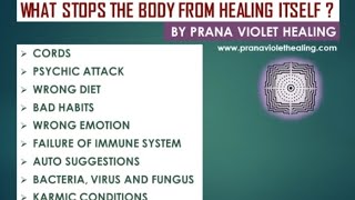 PVH explaining why Healing  is not happening Naturally