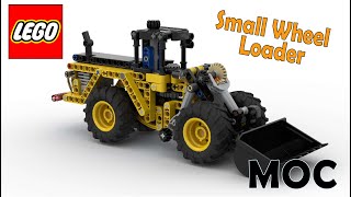 Lego Vehicle MOC - Small Wheel Loader - Digital Speed Build