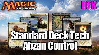 MTG - Standard Deck Tech: Abzan Control - DTK Season