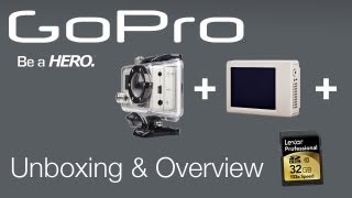 GoPro HD Hero 2 Unboxing W/ LCD BacPac