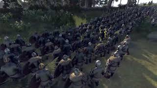 Thrones of Britannia EPIC BATTLE 3500 Vikings vs 11,000 Anglo Saxons