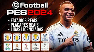 🎮 O NOVO PES 2024 GRÁTIS no XBOX 360 versão JULHO - BRASILEIRÃO, EUROPA, LIGAS, GRÁFICOS, e mais!