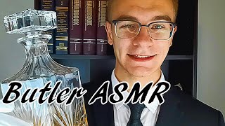 ASMR - Humble Butler Roleplay (Soft-Spoken, Handwriting, Personal Attention)