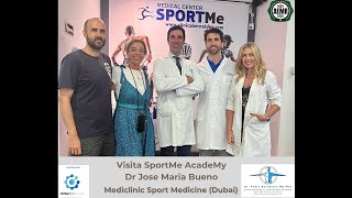 Testimonio del Dr Jose Maria Bueno tras su visita a #SportmeAcademy  con Dr Pedro Bernáldez (España)