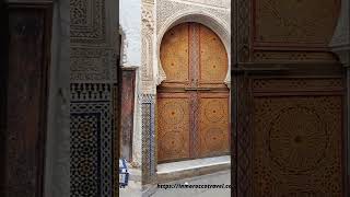 Old Doors In Old Medina Fez Morocco | inmoroccotravel.com