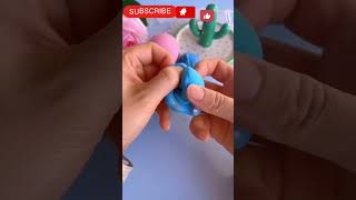 clay toy🎱|How to make clay⚽ toy#shorts #viral  #diy   @crafterabhi