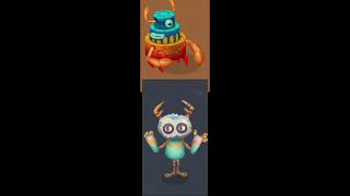 Knurv and Ziggarab DUO... #shorts #likes #subscribe #mysingingmonsters #music