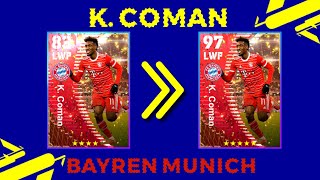 K. COMAN MAX RATED TRAINING TUTORIAL IN EFOOTBALL leFootball 23 Mobile|  #shorts #efootball #pes