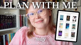 PLAN WITH ME: May writing goals - romance novel & finishing the project? 💕🌸