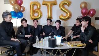 [مترجم عربي] بث BTS الجديد على Vlive بعد خسارتهم في الغرامي 2022 + كلام صادم عن الحفل مترجم بث BTS