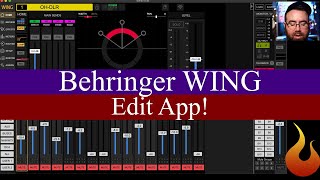 Behringer WING Edit App + Example Snapshot (Scene) - #AscensionTechTuesday - EP154