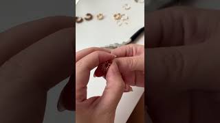 DIY Small Daisy Pearl Earrings | Jewelry Tutorial | Rimmoto Jewelry