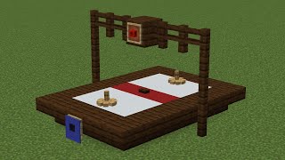 air hockey in minecraft