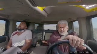 Vidamuyarchi Trailer Making Video Car Chasing Fight Scene | Ajith Kumar | Arav | Magizh Thirumeni