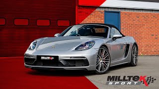 Porsche 718 Boxster GTS 4.0L - Milltek Sport