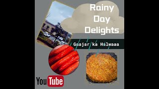 "Gaajar Ka Halwa/ Gajrela" in cold rainy day | Life in Pardes | DeSi_in_ParDeS