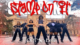 [KPOP IN PUBLIC | ONE TAKE] GOT the beat 갓 더 비트 'Stamp On It' | Dance Cover by XCROWN from France