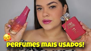 Perfumes que eu estou USANDO MUITO! Vem ver quais são 😍