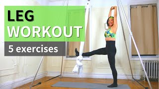 Aerial Silks Conditioning  LEG WORKOUT | Meg Aerial Fitness