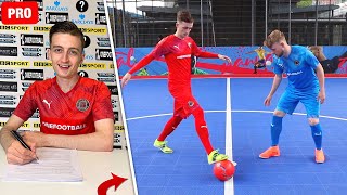 I Signed for a PRO FOOTBALL TEAM !? (Futsal Match)