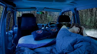 Drowning In The Rain - A Good Night'S Sleep In The Cozy Camping Car - Rain Sounds For Sleeping