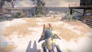 Destiny Sparrow Flying Across The Mothyards In Eight Dashes