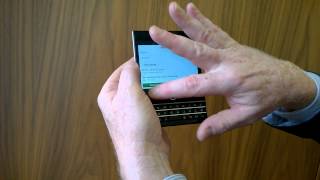 BlackBerry Passport - Hands-On Walkthrough