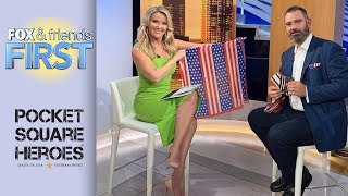 Pocket Square Heroes interviewed on Fox & Friends First - Launch of the Freedom Scarf™