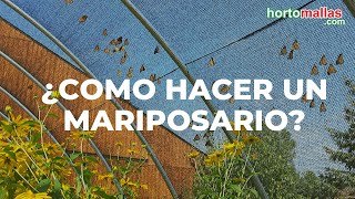 ¿Como hacer un mariposario?