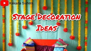 Best Engagement Stage Decorations / Engagement Stage Decoration ideas / Different Stage Decoration