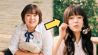 A fat, ugly girl suddenly turns into a beauty and becomes an idol at school