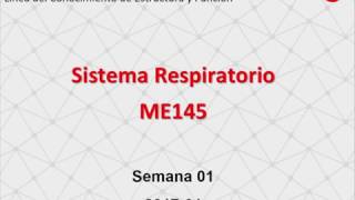 Sistema Respiratorio (Descripción del silabo y metodología del curso)