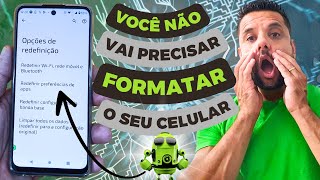 Como Usar a Função OPÇÕES DE REDEFINIÇÃO Para Resolver Erros No Celular Motorola MOTO G32