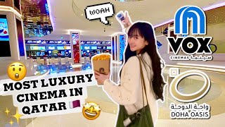 [ENG] VOX CINEMAS AT DOHA OASIS | inside Qatar’s Most Luxurious Cinema 🇶🇦🍿 @voxcinemas