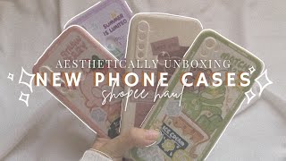 ✨unbox with me: new year's phone case haul | xiaomi redmi note 8 2022