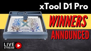 xTool D1 Pro Laser Giveaway - WINNERS ANNOUNCED!