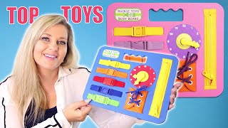 BUCKLE TOYS BUSY BOARDS - Best Toys 2021